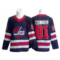 Winnipeg Jets Vintažiniai Siuvinėti Ledo Ritulio Marškinėliai Vyriški Retro Sportiniai Drabužiai Treniruotėms Laisvalaikio Apranga XXXL Chest 60cm