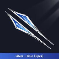 2 vnt. Metalinis volvo logotipas Automobilio sparno šoninis sparnas Emblema Ženklelis Lipdukas VOLVO XC60 XC90 S60 S90 XC40 V90 S40 V40 XC70 C30 C70 S80 white