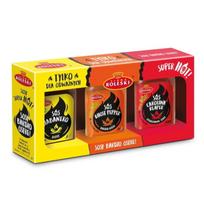 Set of very hot sauces 3x100ml