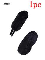 1/3pc Long Satin Wide Brim Nightcap Silky Bonnet Hair Wrap Sleeping Sleep Cap With Elastic Soft Band Styling Cap Hair Wrapping black