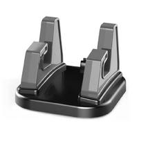 Multiple Angles Adjustable Car Phone Holder Dashboard Mount Secure Silicone Grip Universal for Smartphones Navigation gray