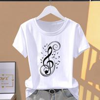 Azijietiško dydžio spauda „Kiaulpienė Sweet 90s Style Graphic Tee Moteriškas T drabužiai Kasdieniai moteriški vasariniai madingi marškinėliai trumpomis rankovėmis S white