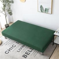 Vientisos spalvos sofos-lovos užvalkalas Viską apimantys sulankstomos sofos užvalkalai svetainei Aptemptas sofos užvalkalas be porankių funda sofa 120-150cm