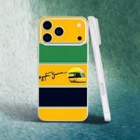 A-Ayrton Senna F1 lenktynių telefono dėklas, skirtas iPhone 17,16,15,14,13,12,X,XS,Pro,Max,Plus,E,Air,Mini, su Magsafe magnetiniu skystu TPU iPhone16e