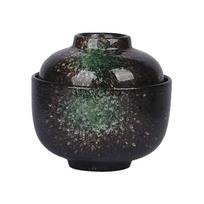 Dubenėlis Puodo sriuba Dubenys Keraminis troškinys Kiaušinis Japoniškas Garinimas Porcelianas Mažas kremas Desertas Svogūnų Virtuvė Chawanmushi žalia