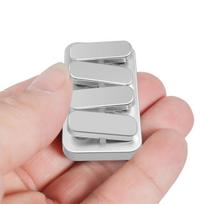 Juodi pianino klavišai Fidget Clicker Fidget Slankiklis Autizmas ADHD Metaliniai EDC Fidget Žaislai Biuro stalo žaislai Nerimo streso mažinimo žaislai