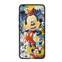 skirta Samsung Galaxy S25 S24 S23 iPhone 17 16 15 Xiaomi Redmi Note 14 13 12 11 Plus Pro Max XR A37 A57 telefono dėklas Animacinis Mikė Pūkuotukas OPPO Huawei dangtelis for Huawei P10 black