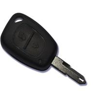 Plip remote key shell compatible Opel Vivaro black
