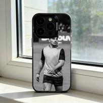 Antoine Dupont for Rugby Fans Phone Case For iPhone 17,16,15,14,13,12,11 Plus,Pro Max,XS,Colored Silver Plated Inside Cover iPhone16 black