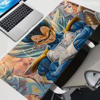 Mousepad Gamer Vegeta Dragon Ball Z Xxl Rubber Large Pc Gaming Mouse Pads Keyboard Desk Mat Computer Laptop Dbz Mat 800x300x2mm gray