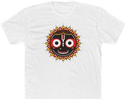 JAGANNATH Hare Krishna T-Shirt - Bella/Canvas Jersey Cotton 120 black