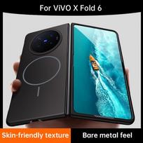 For Magsafe Ultra Thin Case For VIVO X Fold 6 Frosted Hard PC Magnetic Wireless Charging Shockproof Phone Cover For VIVO X Fold6 VIVO X Fold6 juoda