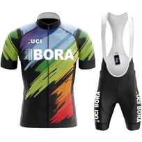 2026 Cycling Suit BORA Tour De France Men's and Women's Cycling Short-sleeved Suit Mountain Bike Road Bike Cycling Suit M