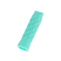 1 vnt. Universalus silikoninis pikabolo irklų rankenos dangtelis, apatinė rankena teniso, pikabolo raketėms, smūgių absorbcijai, neslystanti kontrolei blue
