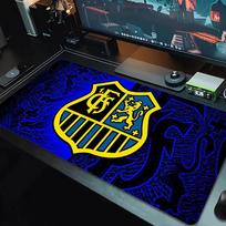 1. FC Saarbrücken Mouse Pad Large Gaming Table Cushion Non-slip Laptop Tablet Big Mousepad XXL Mat Mini PC Playmat With Lock edge_xia 40cmx90cm(15.7x35.4inch) blue