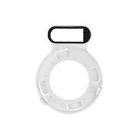 Sieninis laikiklis, skirtas TP-Link Deco M5 viso namo tinklelio WiFi sistemai Tvirtas laikiklis, taupantis vietą 1Pcs-UK balta