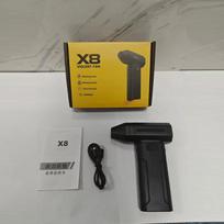 X8 Turbo Jet Fan Blower With Light 150000RPM 5 Gear Powerful Air Duster Electric Air Blower Vacuum Mini Dust Cleaner Violent Fan juoda
