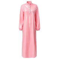 Womens Waterproof Sleep Dress L rožinė