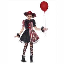 Helovino Vaikų Suaugusiųjų Klouno Kostiumas Festivalio Persirengimo Cosplay Klouno Cirko Scenos Kostiumas 130cm black