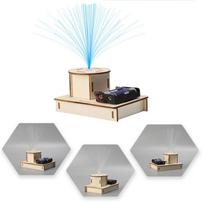 DIY Colorful Fiber Optic Lamp Kit STEAM Toys Creative Science Experiment Handmade Puzzle Toy Small Production Inventionfor Kids white