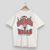 Vintage 1998 Chicago Bulls Nba Basketball White T shirt XLarge 6 Times Nba Champions Michael Jordan Bulls Sportswear Logo 7 Tultex Tee XL XL white