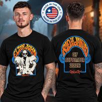 Elton John Rock In Rio 2026 Two Sided Unisex T-Shirt XXXXL brown