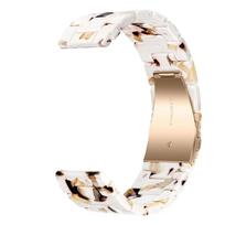 20mm 22mm dervos dirželis Samsung Galaxy Watch 7 FE 6 5 4 mados apyrankė Correa Huawei Watch GT6 Pro/GT6/5/4/3 46mm laikrodžiui 22mm Watch Band white