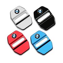 4 vnt. BMW automobilio durų spynos fiksatoriaus dangtelis Nerūdijančio plieno apsauga BMW G30 G32 G01 G02 G05 G06 G07 G26 G23 G22 F40 F20 G08 G16 4Pcs Silver