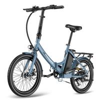 Elektrinis dviratis Fafrees F20 Light 20  padanga 250W variklis Sulankstomas miesto elektrinis dviratis Didžiausias greitis 25 km/h LCD ekranas 48V 16,75AH Shimano 7 pavaros