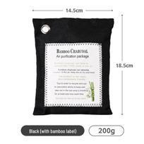 Bamboo Charcoal Car Odor Remover - 200g Activated Carbon Bag with Custom Logo