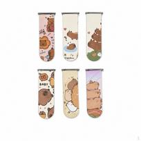 Astronaut Magnetic Bookmarks, DoubleSided Cartoon Design, Cute & Portable Page Markers for Reading