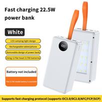 12*21700 Baterijų Laikiklis 10W 22.5W Greitas Įkrovimas 15W Belaidis Įkrovimas Pasidaryk pats Maitinimo Dėklas Dvigubas USB C Tipo Įkrovimo Dėžutė Su LED Šviesa