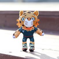 World Cup Mascot Plush Toy With Soft Short Pile For Sports Fans And Collectors Jaguar