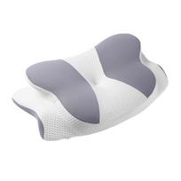 Ergonomiška Ergonomiška Skausmo Malšinimo Pagalvė Iš Atminties Putų Kaklo Pagalvė Kaklo Ir Pečių Atrama Šoniniams, Nugaros, Pilvo Miegojantiems 68*40 white