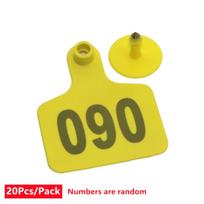 Sheep ear tag Signs with the word ear Laser Farm Animal Livestock Digital Identification Card Feeding Device Livestock Ear tag