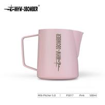 MHW-3BOMBER Stainless Steel Milk Frothing Pitcher 500/600ml Cappuccino Latte Art Milk Frothing Jug Chic Home Barista Accessories