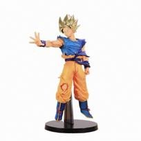 Anime Dragon Ball Son Goku Super Saiyan Figure 25cm Goku DBZ Action Figure Model Gifts Collectible Figurines for Kids beige