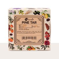 Naturalis Pine Tar Soap - Handmade Cold Pressed Soap Infused with Pine Tar Oil - Natural, Luxury Soap for Deep Skin Nourishment, Moisturizing and Re beige