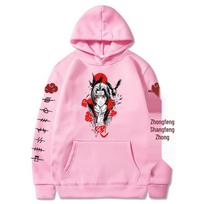 Cross-border Japanese Anime Naruto Akatsuki Itachi Casual Hoodie Extra Small