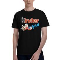 Kinder Kid Joy Su Dviračiu Žaislas Unisex Marškinėliai Kinder Kiaušinio Naujiena Marškinėliai Trumpomis Rankovėmis Apvalia Kaklo Iš Švarios Medvilnės Gimtadienio Dovana Viršutiniai Marškinėliai M black