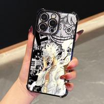 Vienas gabalas Luffy Monkey D Minkštas dėklas iPhone 17 Pro 16 15 14 13 12 11 Pro Max dėklui 17 Plus 17E 16E 17Air Silikoninis telefono dėklas iPhone 16