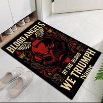Custom Name Warhammer 40K Printed Carpet Rug For Office Chair Living Room Bedroom Kitchen Room Decor Gifts 50cmx80cm