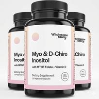 Holsum Story Mio & D-Cairo Inozitolis, 120 vienetų, 120 tablečių, 1 vnt., Korėjos sveikas maistas 3 Units-360 tablets