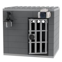 Jail Prison Cell Police Police SWAT Thief Building Block Set Toy Collection Kids  Children Assembly Classic Vintage Retro Brick Souvenir Decoration