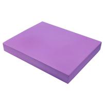 TPE Balance Training Foam Pad Flat Support Soft Cushion High Rebound Exercise Fitness Yoga Mat Dark Rattan Purple pink