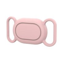 Waterproof Tracker Protective Sleeve Anti Lost Locator Holder for Xiaomi Tag Cat Dog Collar rožinė