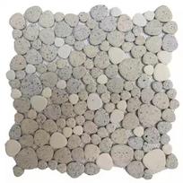 1 vnt. 30x30 cm keraminės akmenukų mozaikinės plytelės baseinams, tvenkiniams, vonios kambariams, neslystančios, atsparios dėvėjimuisi grindų ir sienų dekoravimo plytelių lakštas 1Piece -30x30cm