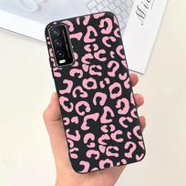 Dėklas Vivo V2027 V2027 Vivo Y11s Y12s Y20i Y20 Telefonui Minkštas Matinis Skystas Silikonas Anti-knock Bamperis Capa Stilingas Madingas Vivo Y11s Y12s pink