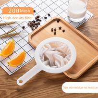 Daugkartinio naudojimo nailoninis itin smulkaus tinklelio filtras, sietelis, sietelis 100 200 400 akių 200 mesh beige