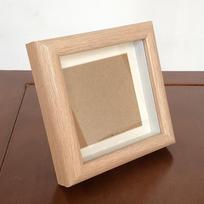 4 colių medinis kvadratinis nuotraukų rėmelis „pasidaryk pats“ ekspozicijai 【1 pc】Square 4-inch (inner diameter 10*10cm) white